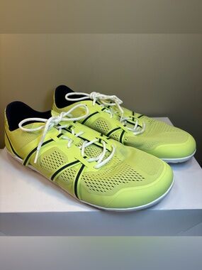 Xero Shoes Men’s Speed Force II Lightweight Running Shoes Lime/Navy Size 15